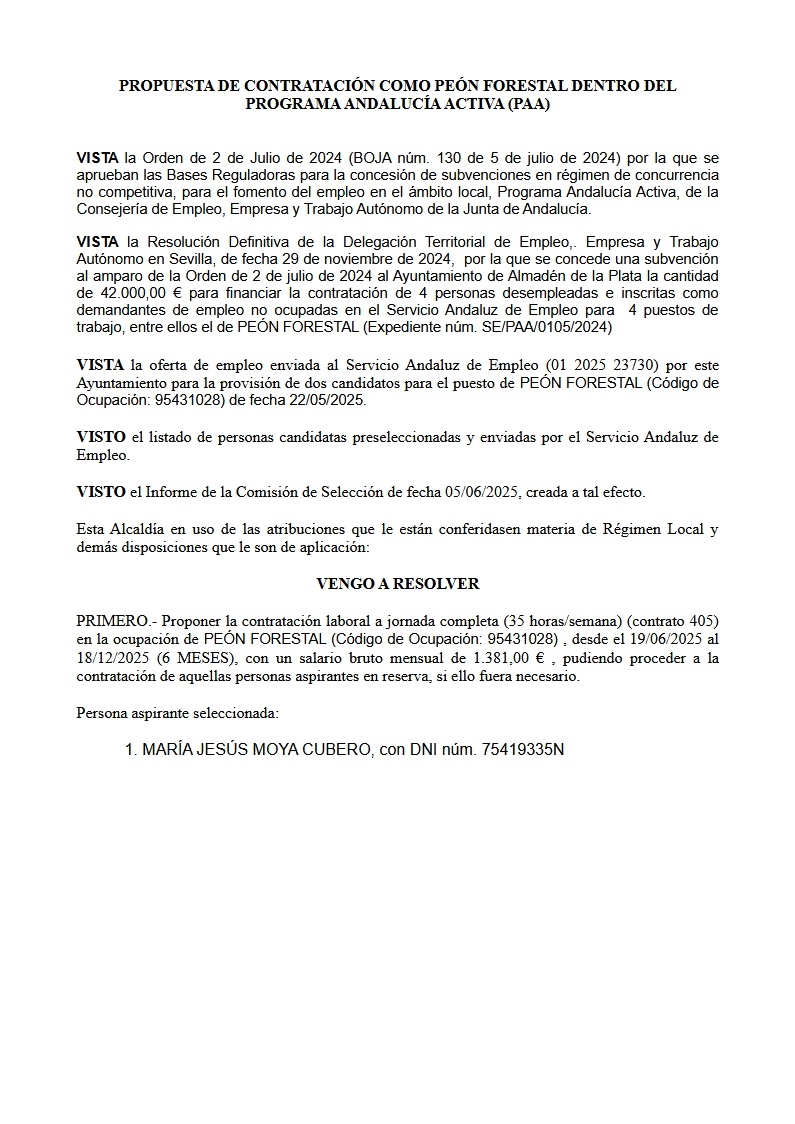 RESOLUCIÓN CONTRATACIÓN